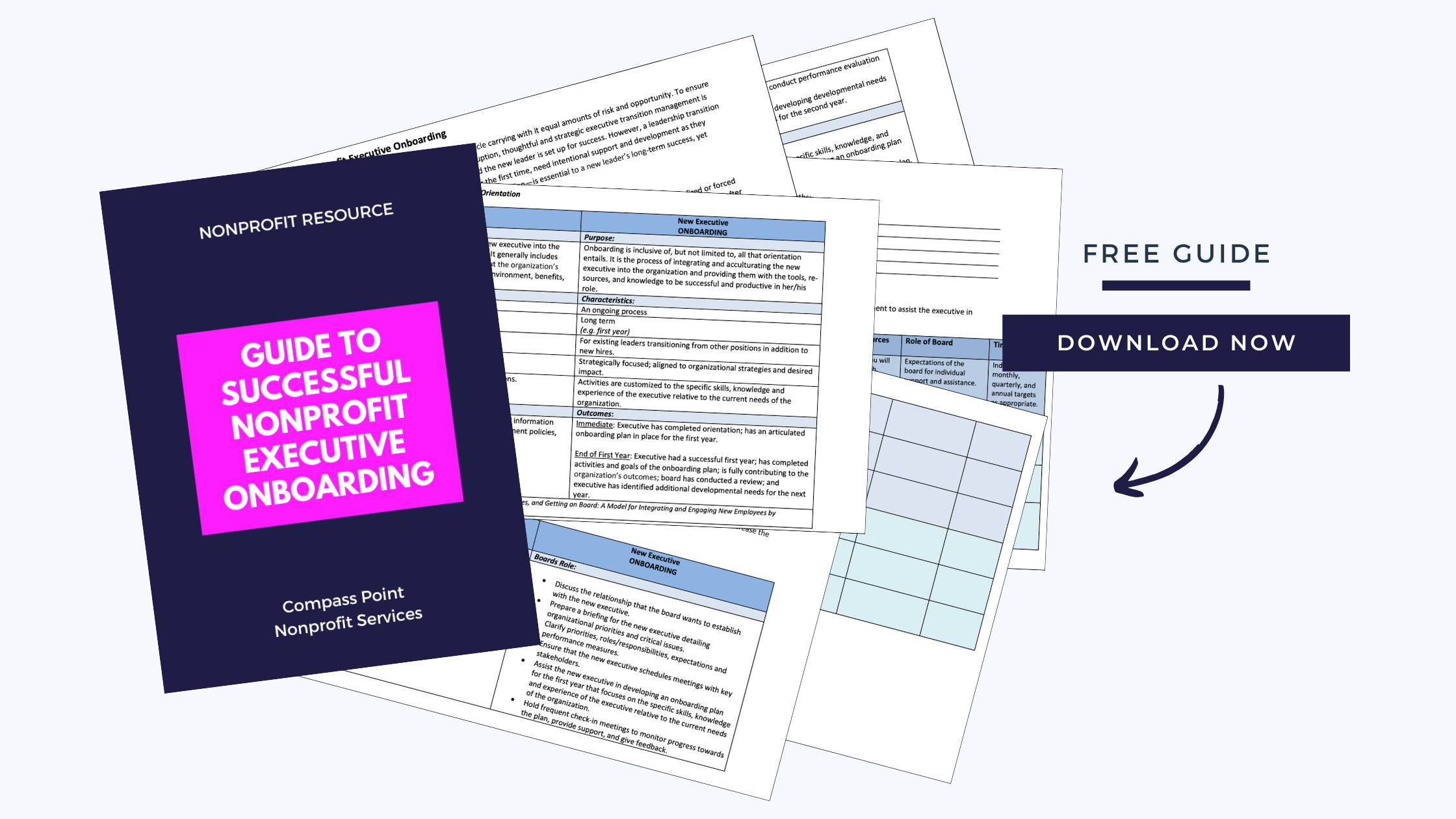 guide to successful nonprofit executive onboarding