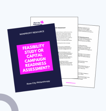 feasibility study or campaign readiness