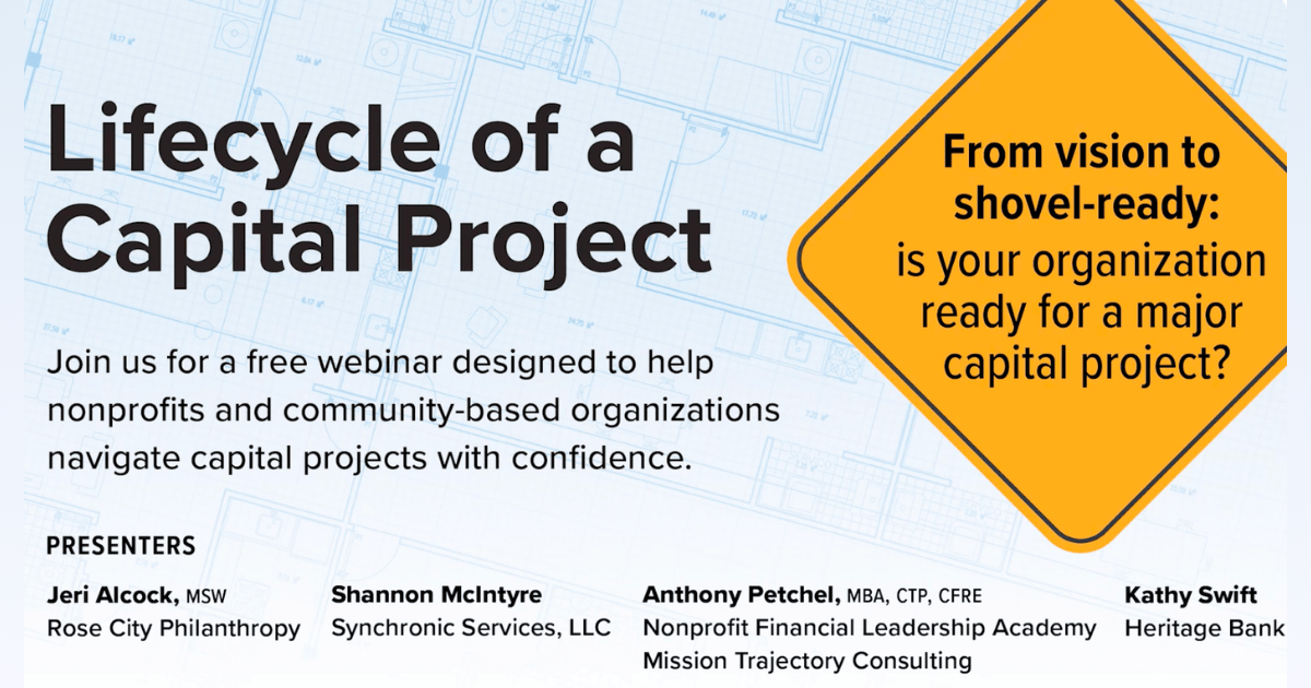 The Life Cycle of a Capital Project