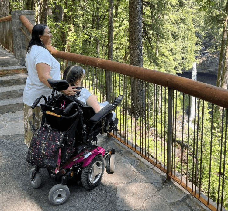 North Falls Viewpoint - accessibility OPRD image Silver Falls North Falls Viewpoint - accessibility OPRD image Silver Falls